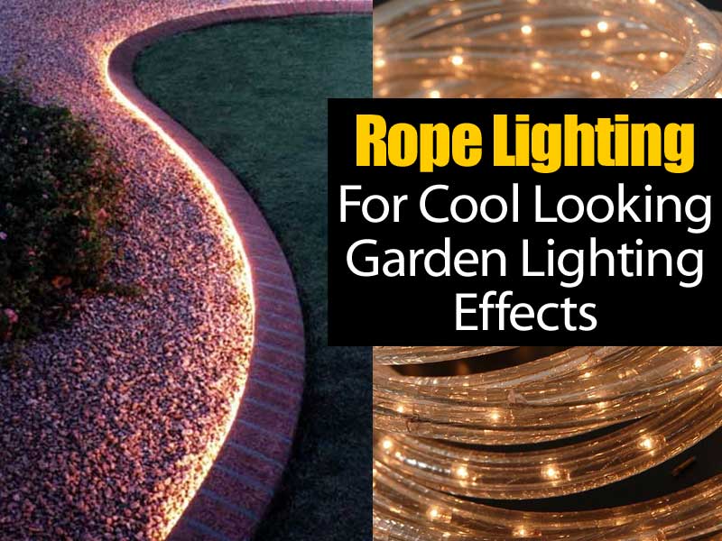 how to use rope lighting for a cool looking effect how to use rope lighting for a cool looking effect